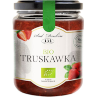 Dżem truskawkowy słodzony sokiem jabłkowym 260g SAD DANKÓW BIO