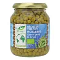 Groszek zielony w zalewie słoik 350g BIO PLANET BIO