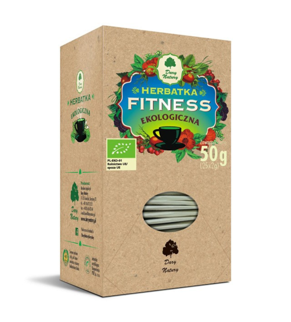 Herbatka Fitness ekspres 25T DARY NATURY BIO