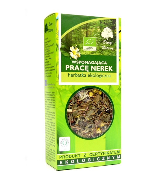 Herbatka Zdrowe Nerki 50g DARY NATURY BIO - suplement diety - najlepiej spożyć przed: 01.05.2028
