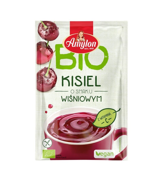 Kisiel wiśniowy bezglutenowy 30g AMYLON BIO