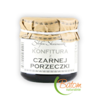 Konfitura z czarnej porzeczki niskosłodzona 200g SKWIERAWSKI