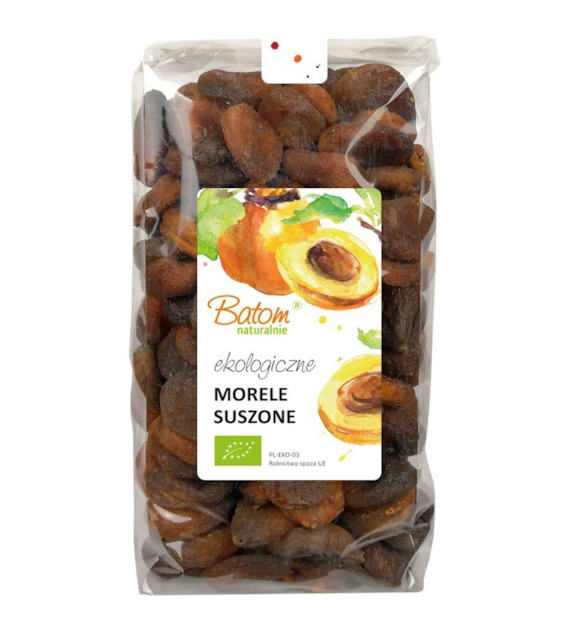 Morele suszone 1kg BATOM BIO