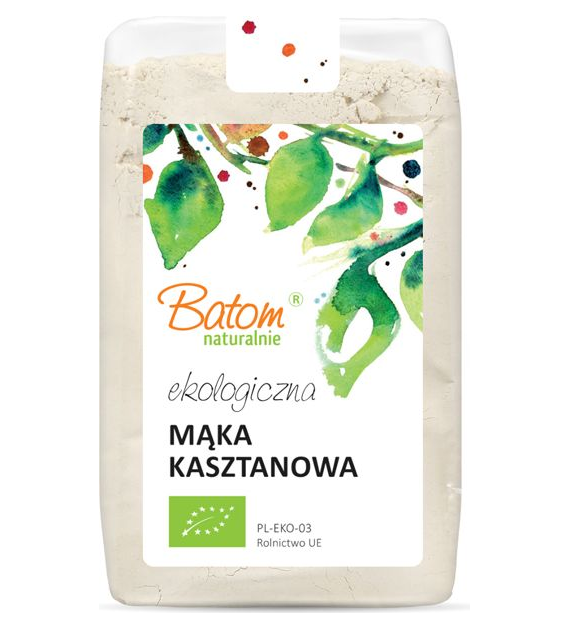 Mąka kasztanowa 250g BATOM BIO