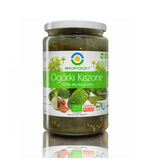 Ogórki kiszone 760g BIOFOOD BIO