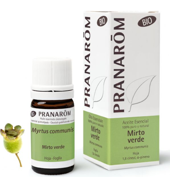 Olejek eteryczny mirtowy Mirt Myrtus communis ct cineole 5ml PRANARÔM BIO