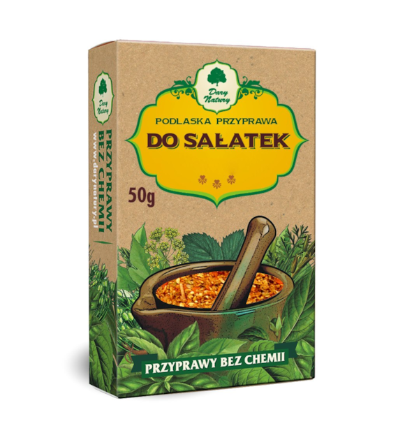 Przyprawa Podlaska do sałatek 50g DARY NATURY