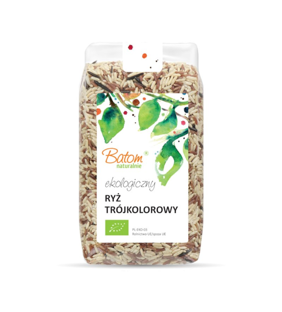 Ryż trójkolorowy 500g BATOM BIO