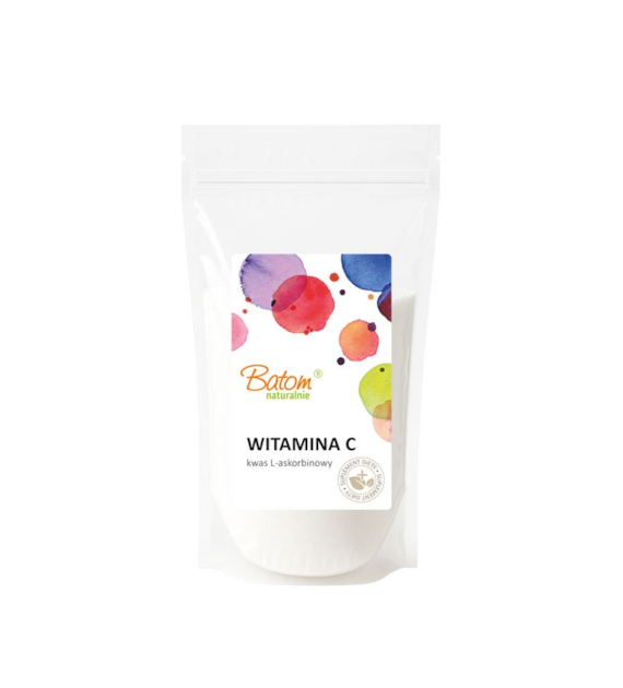 Witamina C proszek (kwas L- askorbinowy ) 250g BATOM - suplement diety