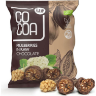 Morwy tureckie w surowej czekoladzie RAW 70g COCOA BIO