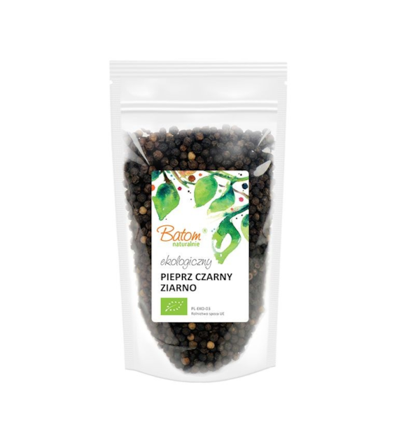 Pieprz czarny ziarno 150g BATOM BIO