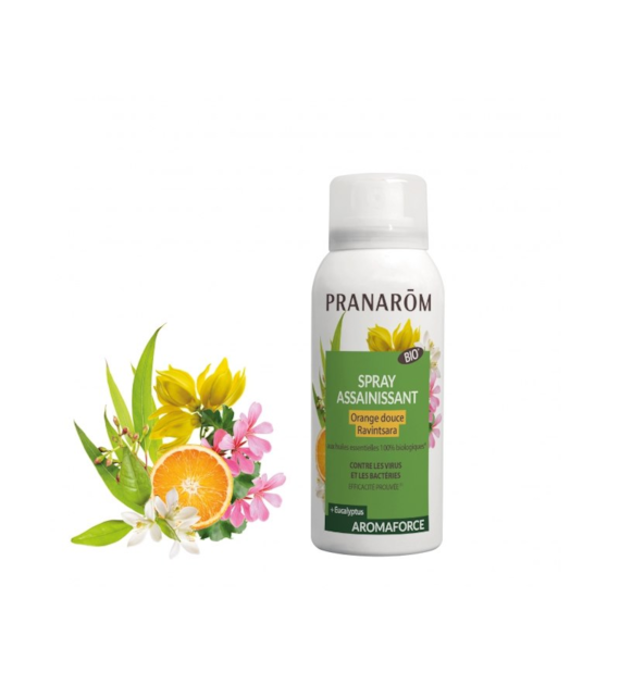 Spray aromaforce dezynfekcja i odkażanie powietrza 75ml PRANARÔM EKO