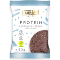 Miękkie ciasteczko proteinowe czekolada & kakao bez cukru 50g FRANK&OLI