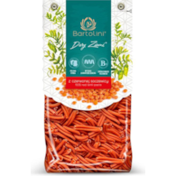 Makaron z czerwonej soczewicy warkocz 250g BARTOLINI