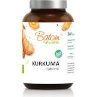 kurkuma 500mg tabletki 240szt. BATOM BIO - suplement diety