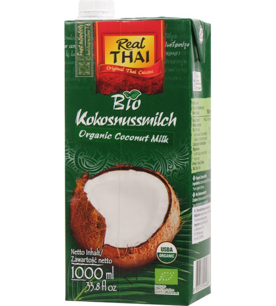 Mleczko kokosowe 1l REAL THAI BIO