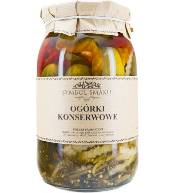 Ogórki konserwowe 890g SYMBOL SMAKU
