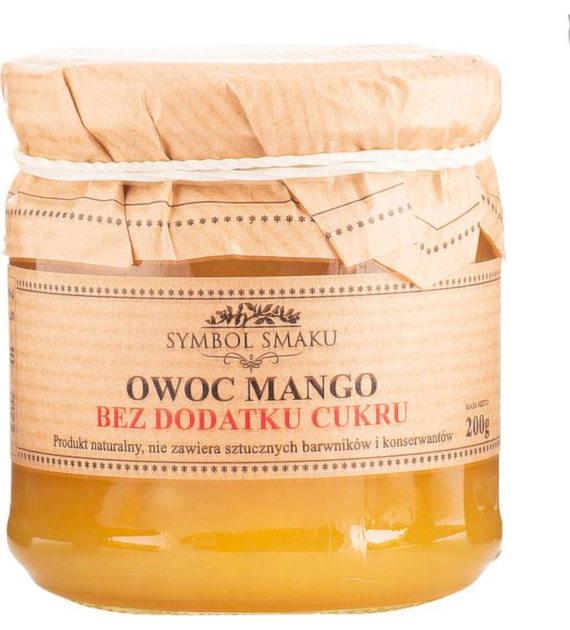 Owoc mango bez cukru 190g SYMBOL SMAKU