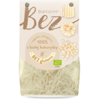 Makaron kukurydziany z białej kukurydzy krajanka / filini bezglutenowy 250g BARTOLINI BIO