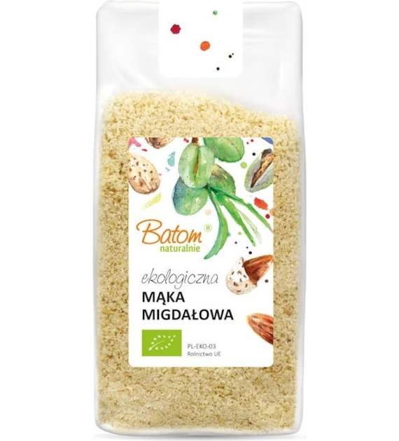 Migdały mielone (mąka migdałowa) 1kg BATOM BIO