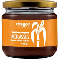Melasa z trzciny cukrowej 400g DRAGON SUPERFOODS BIO