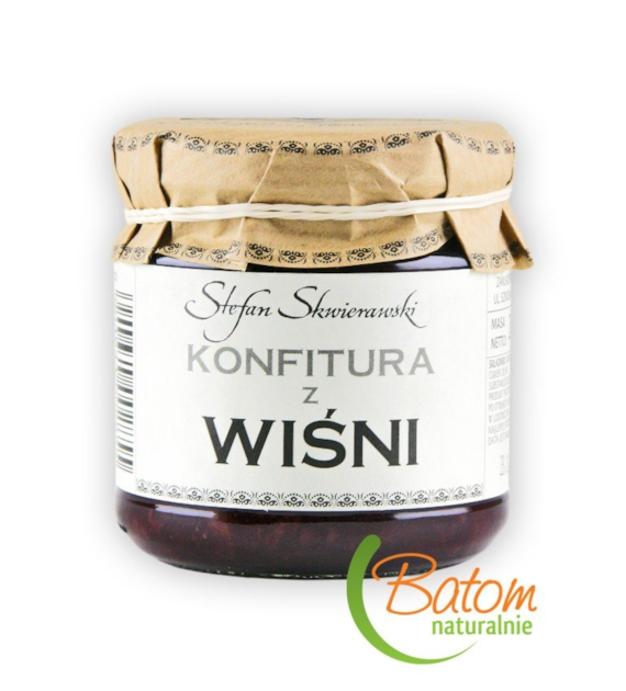 Konfitura z wiśni niskosłodzona 200g SKWIERAWSKI