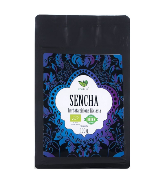 Herbata Sencha zielona liściasta 100g ECOBLIK BIO