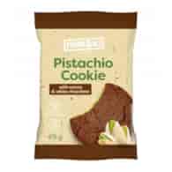 Ciasteczko miękkie pistacjowe z kakao i białą czekoladą bez cukru 45g FRANK&OLI