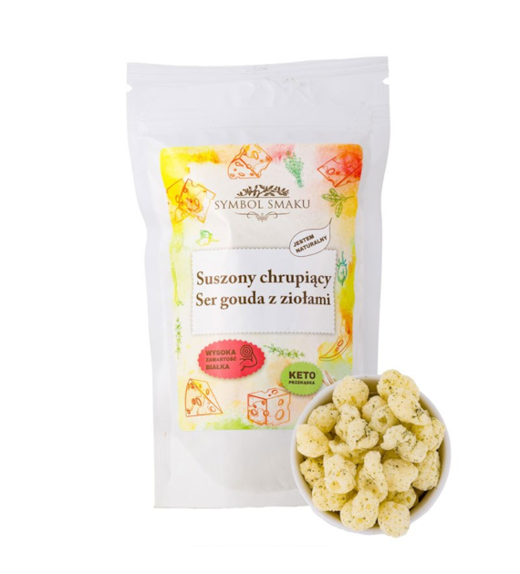 Ser gouda z ziołami suszony 50g SYMBOL SMAKU
