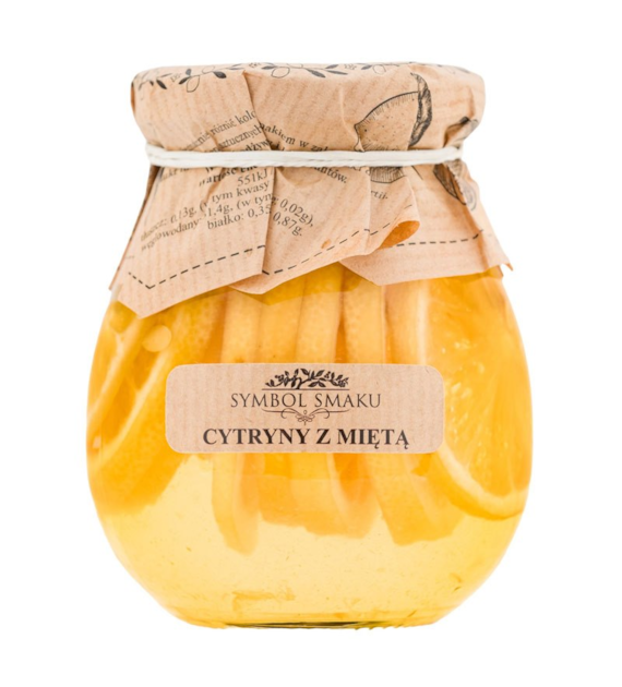 Cytryny w syropie z miętą 260g SYMBOL SMAKU