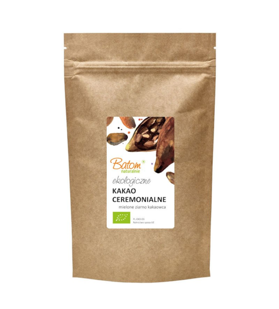 Kakao sproszkowane ceremonialne 500g BATOM BIO