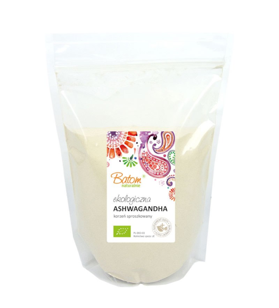 Ashwagandha proszek 1kg BATOM BIO - suplement diety