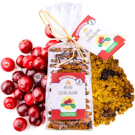 Ciastka jaglane z żurawiną 175g IRENKI