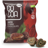 Daktyle w surowej czekoladzie RAW 70g COCOA BIO - najlepiej spożyć przed: 26.09.2026