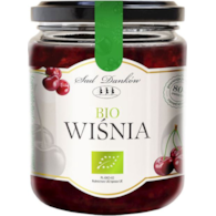Dżem wiśniowy słodzony sokiem jabłkowym 260g SAD DANKÓW BIO