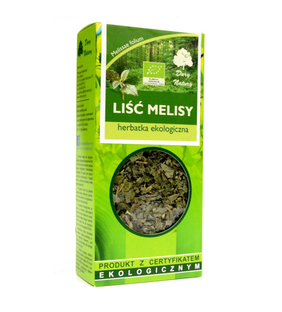Herbatka Melisa liść 25g DARY NATURY BIO
