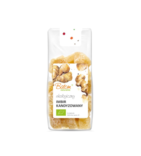 Imbir kandyzowany 125g BATOM BIO