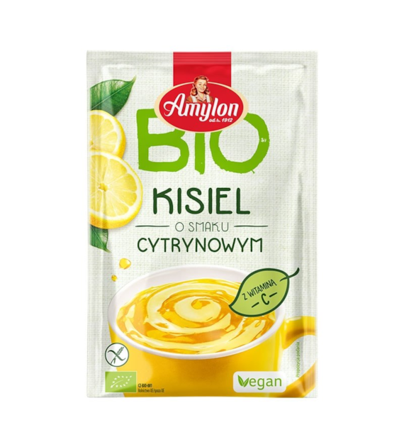 Kisiel cytrynowy bezglutenowy 30g AMYLON BIO