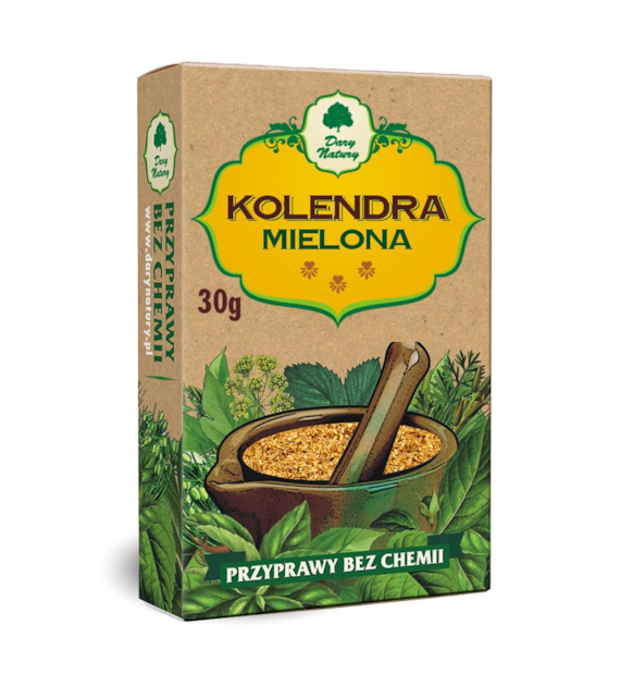 Kolendra mielona 30g DARY NATURY