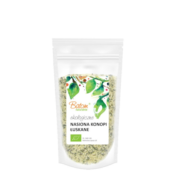 Konopie nasiona łuskane 150g BATOM BIO