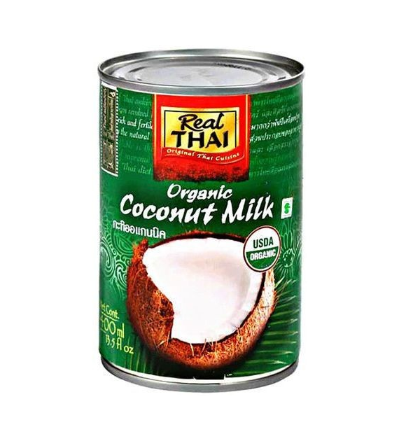 Mleczko kokosowe puszka 400ml REAL THAI BIO
