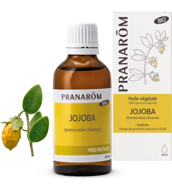 Olej jojoba Simmondsia chinensis 50ml PRANARÔM EKO