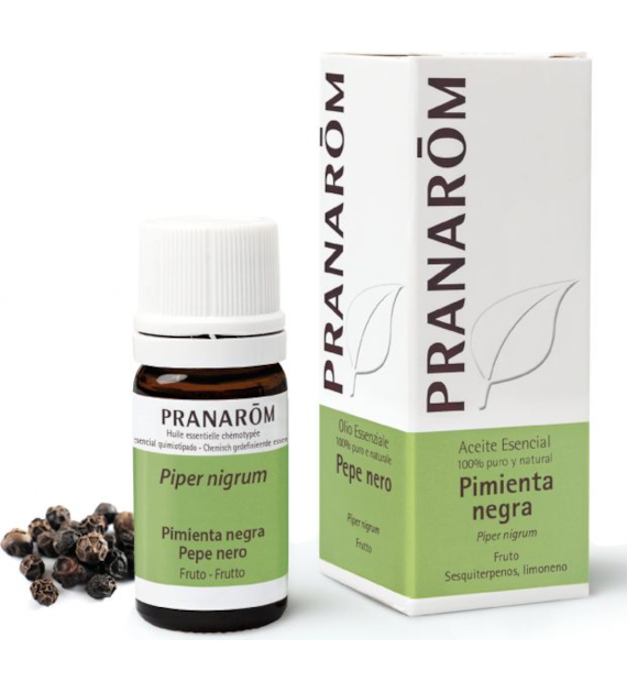 Olejek eteryczny pieprzowy Pieprz czarny Piper Nigrum 5ml PRANARÔM
