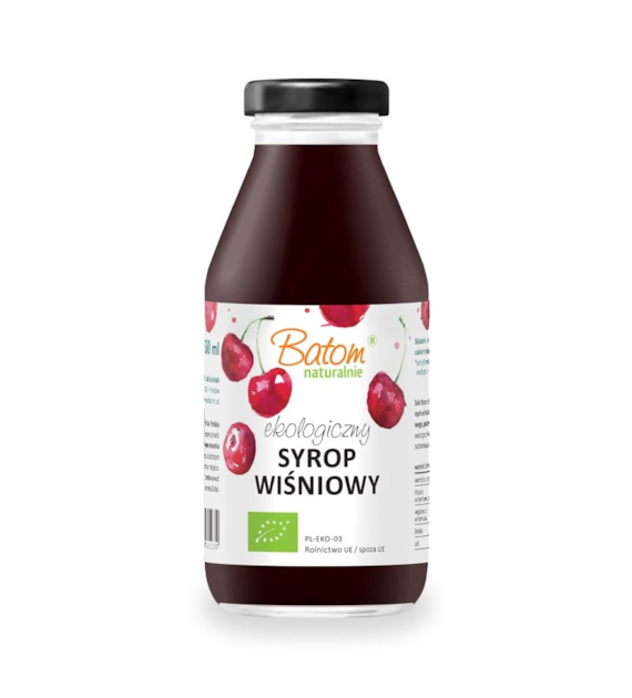 Syrop wiśniowy 330ml BATOM BIO