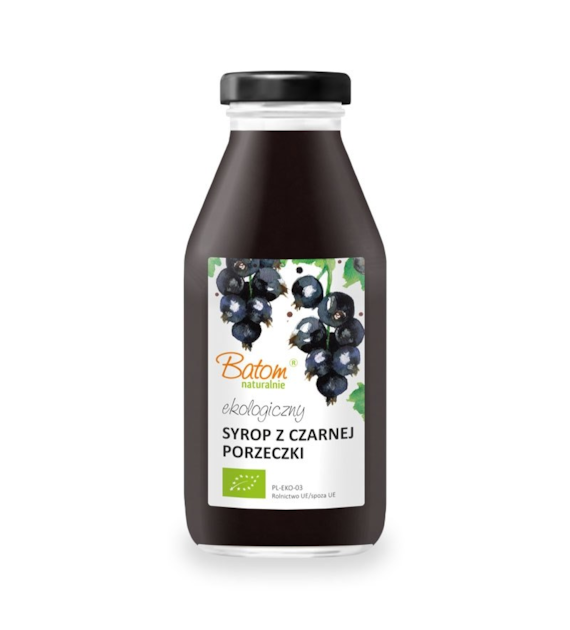 Syrop z czarnej porzeczki 330ml BATOM BIO