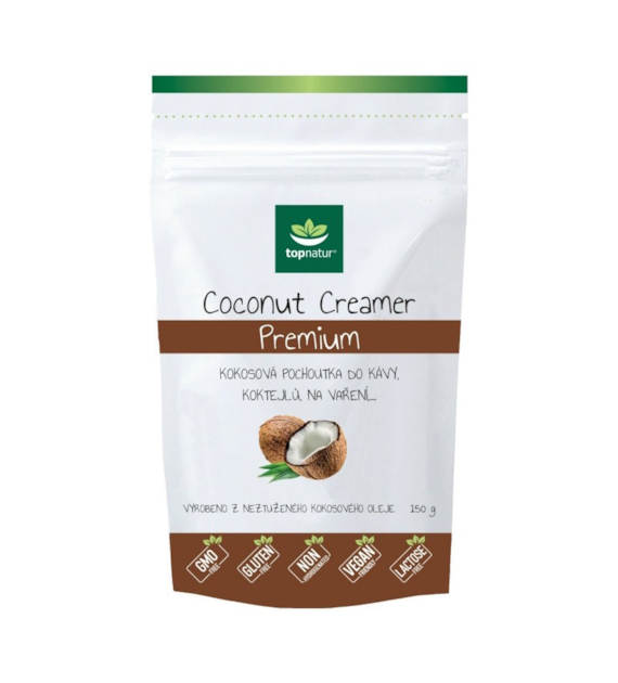 Śmietanka kokosowa w proszku bezglutenowa 150g TOPNATUR