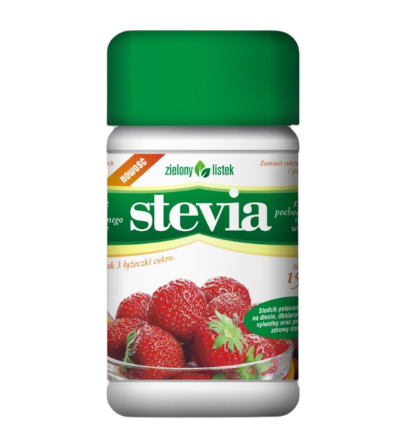 Słodzik Stevia w pudrze 150g ZIELONY LISTEK