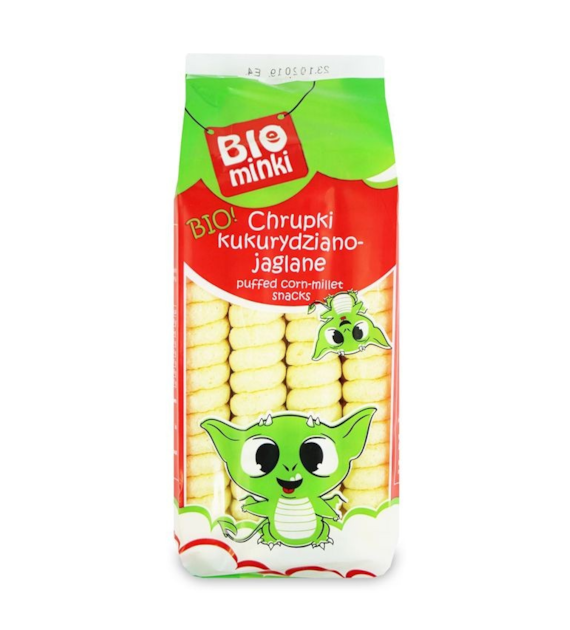 Chrupki kukurydziano- jaglane bezglutenowe 60g BIO PLANET BIO