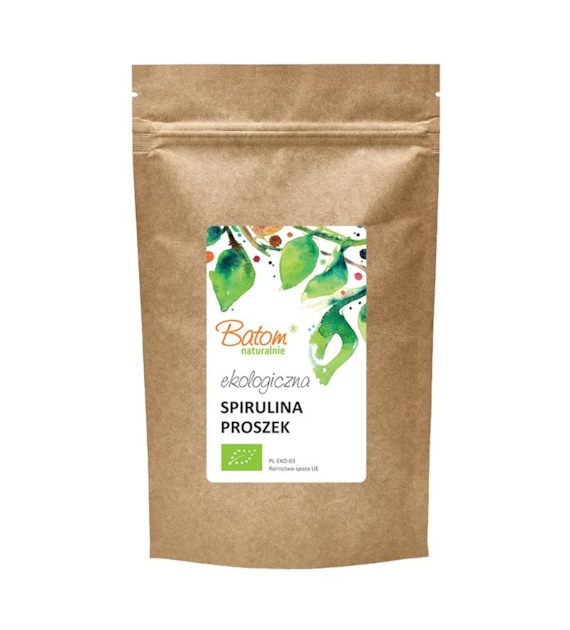 Spirulina proszek 300 g BATOM BIO