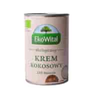 Krem kokosowy w puszce 22% 400ml EKOWITAL BIO